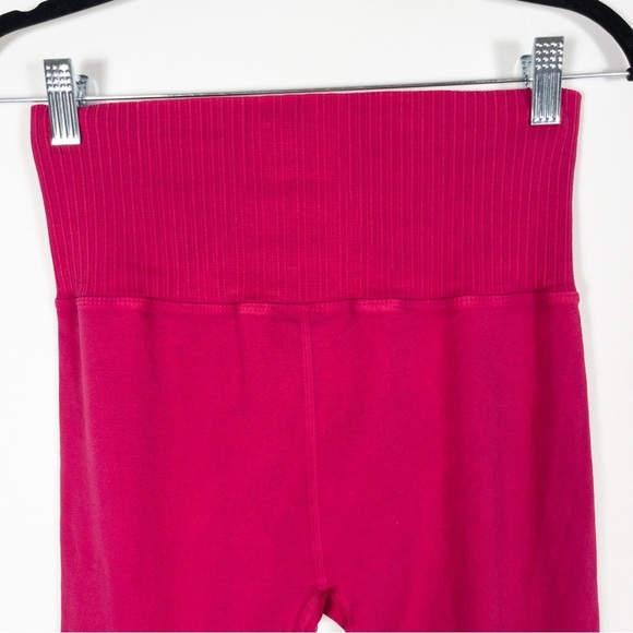 Free People Movement Pink High-Rise 7/8 Length Good Karma Leggings - Picture 11 of 13